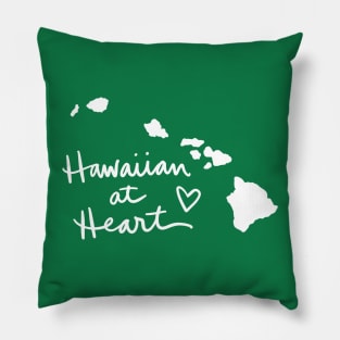 Hawaiian At Heart: Hawaii State Pride Calligraphy Pillow