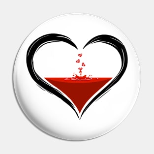 Fill Up My Heart Pin