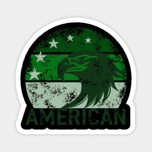 Eagle American Patriotic Vintage Retro Magnet