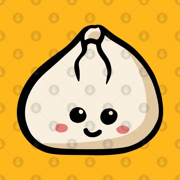 Happy Bao Kawaii Dumpling by Chigurena