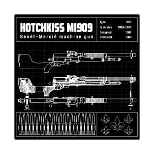 HOTCHKISS M1909 DIAGRAM T-Shirt