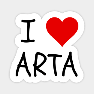 arta greece i love arta Magnet