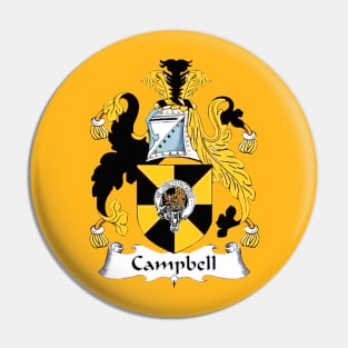 Campbell Clan Crest T-Shirt Pin