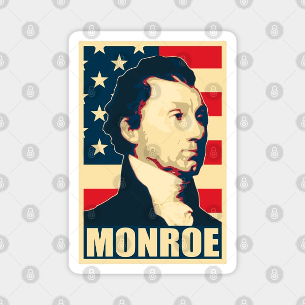 President James Monroe Magnet by Nerd_art