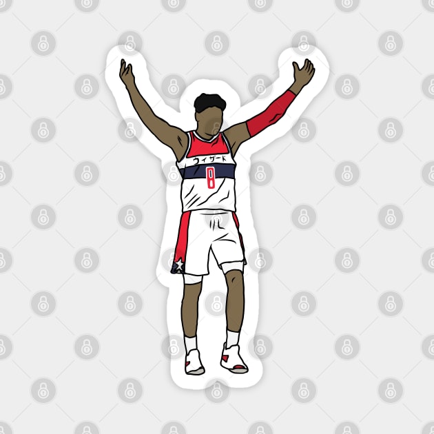 Rui Hachimura ウィザード Magnet by rattraptees