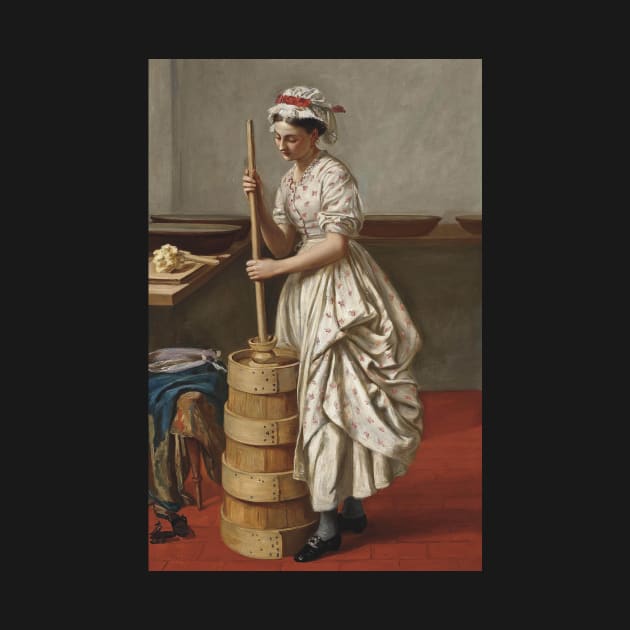 The Butter Churn by Valentine Cameron Prinsep by Classic Art Stall