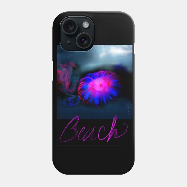 Pink Beach Phone Case by Share_1