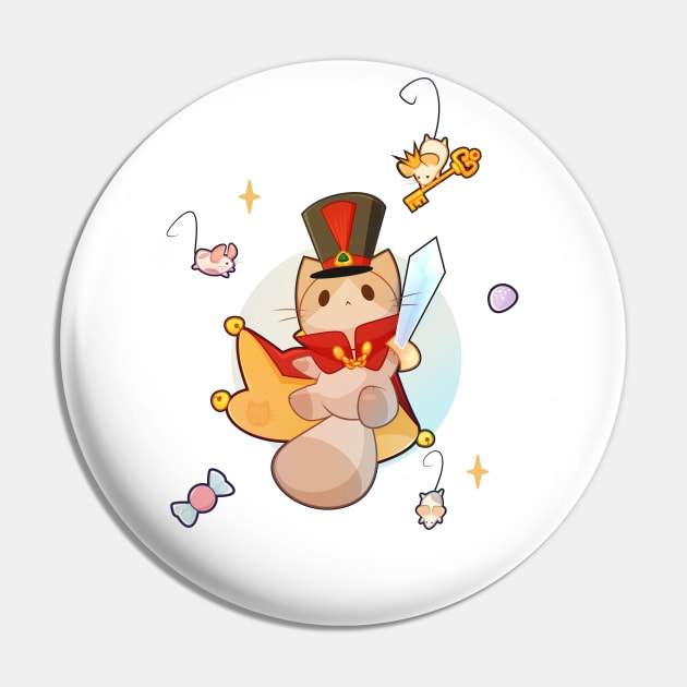 Nutcracker Cat Pin by Everything A Cat