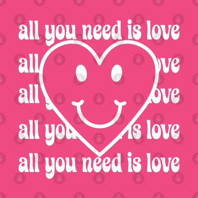 All you need is Love [White Version] by Blended Designs