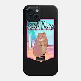 Guinea pig, Skateboard, Skating, Sunhine, Wheek! Phone Case