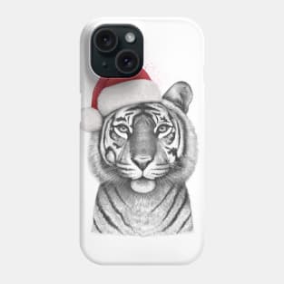 Christmas tigress Phone Case