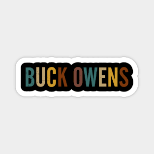 Proud To Be Personalized Buck Name Styles 70s 80s Magnet