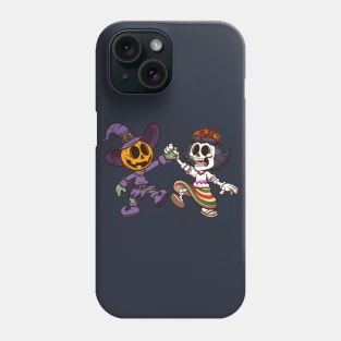 Halloween And Day Of The Dead Phone Case