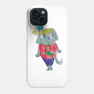 Noelle as Bluey Phone Case