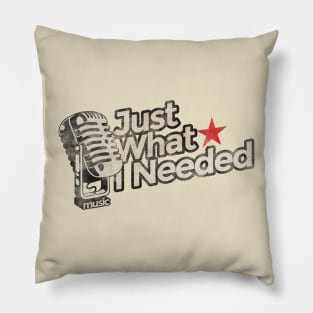 Just What I Needed - Vintage Karaoke song Pillow