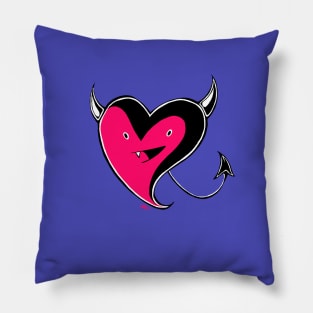 Li'l Vamp Devil Heart Pillow