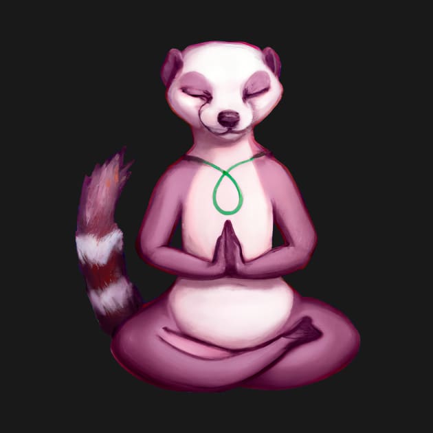 Mindful Ferret by LarryNaderPhoto