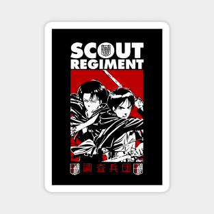 scout regiment attack on titan Magnet