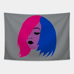 Bisexual Bob Haircut Tapestry