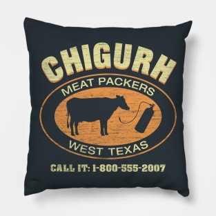 Chigurh Meat Packers Pillow