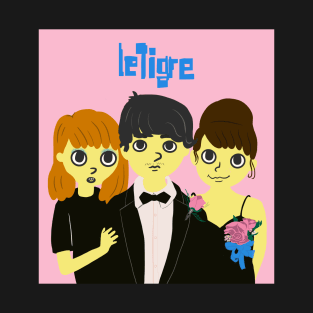 Le Tigre - This Island album Illustration T-Shirt