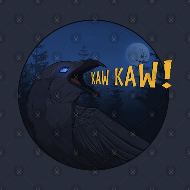 Valheim Hugin - Kaw Kaw! by Artistic Imp