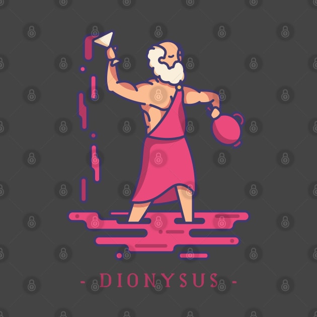 Dionysus Greek Mythology by MimicGaming