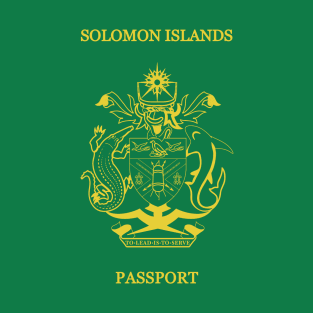 Solomon islands passport T-Shirt