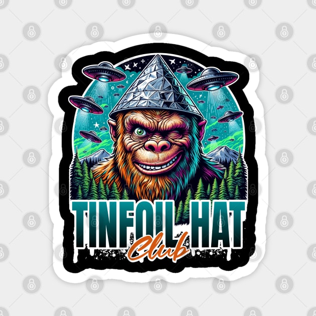 Tinfoil Hat Club Magnet by BankaiChu