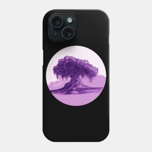 Willow Tree Purple Phone Case