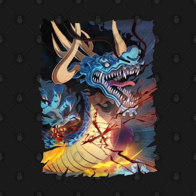 DRAGON KAIDO ANIME MERCHANDISE by graficklisensick666