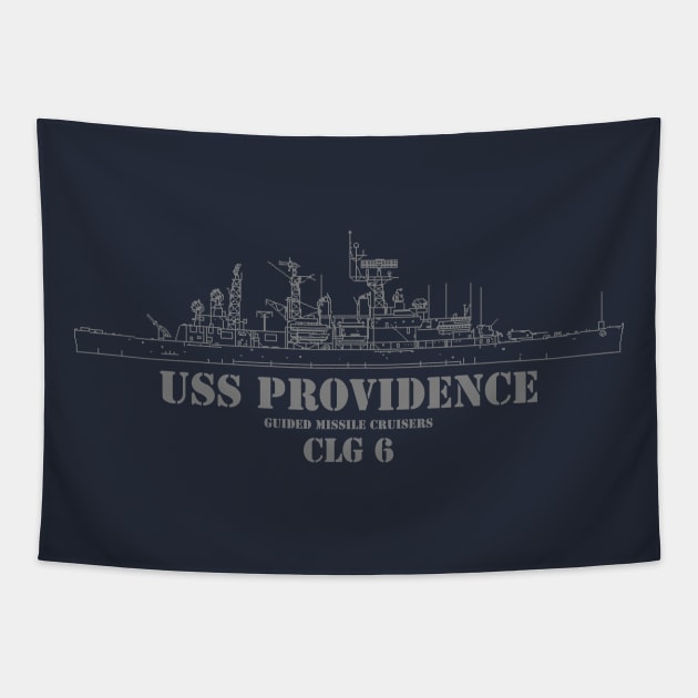 USS Providence Tapestry by Yeaha