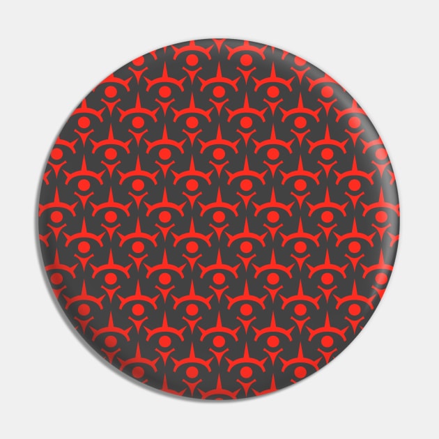 Red Horizon - PATTERN Soul Eye Pin by JascoGames