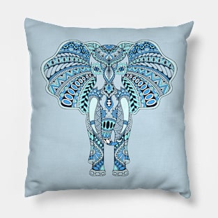 Decorated Indian Elephant Pillow