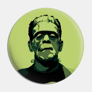 Boris Karloff as Frankenstein's Monster Pin