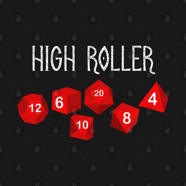 High Roller with Dice by MidnightSky07