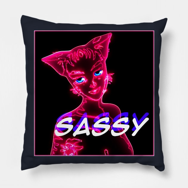 Sassy Pillow by ChrisOConnell