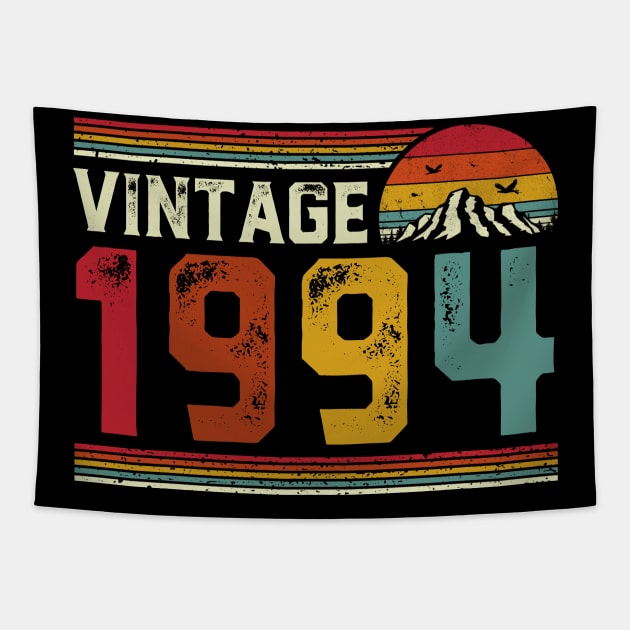 Vintage 1994 Birthday Gift Retro Style Tapestry by Foatui