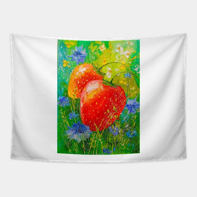 Strawberry Tapestry by OLHADARCHUKART