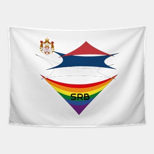 Serbia  pride flag Tapestry