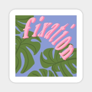 Fixation Logo - Square Magnet