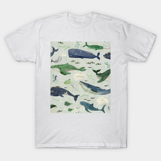Cabbage whales - Whales - T-Shirt