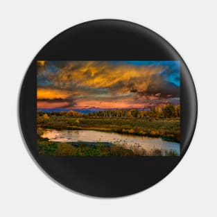 Sunrise Fire Pin