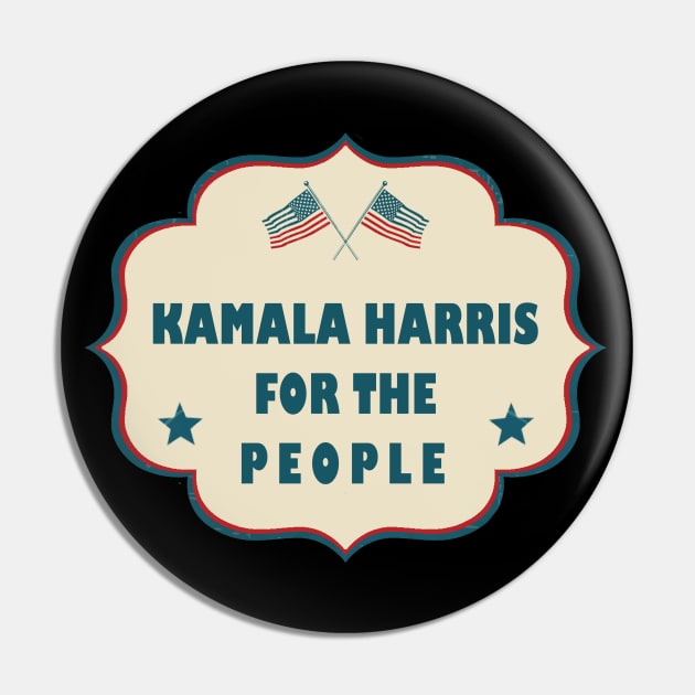 Kamala for the people Pin by qrotero