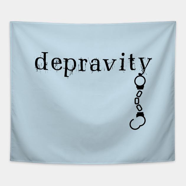 Depravity Handcuffs Hanging Light-Monotone