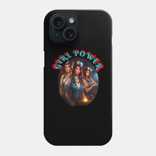 Girl Power Phone Case by sailorsam1805