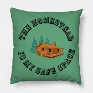 The homestead is my safe place | Wynonna Earp Fan T-Shirt Design Pillow