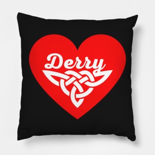 Derry, Celtic Irish Pillow