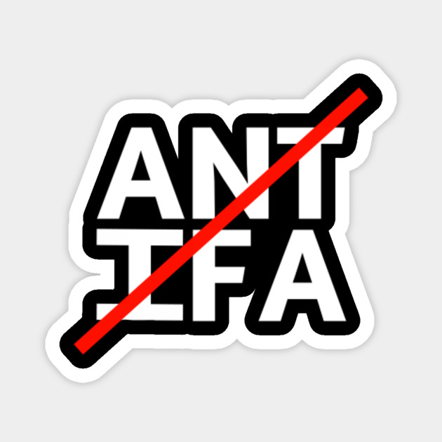 Anti Antifa Anti Antifa Magnes Teepublic Pl
