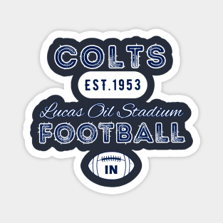 Indianapolis Football Vintage Style Magnet